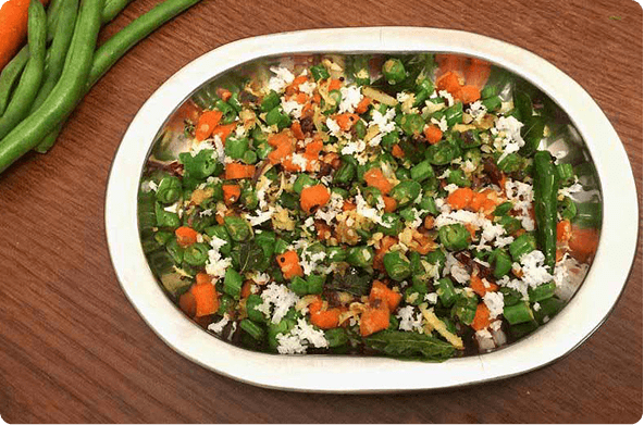 Beans Poriyal
