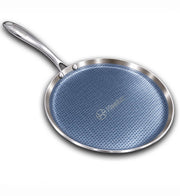 Healux 31 cm Triply SteelGrid Ceramic Dosa Tawa