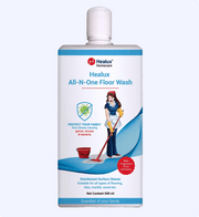 Healux All-N-One Floor Wash bottle on a white background