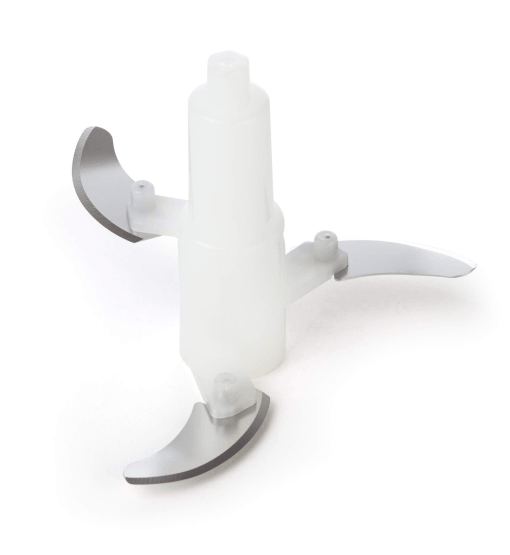 White propeller on a white background