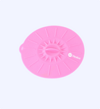 Pink ice pack with 'Healux' branding on a white background