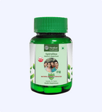 Bottle of Healux Healthcare Spirulina supplement on a white background