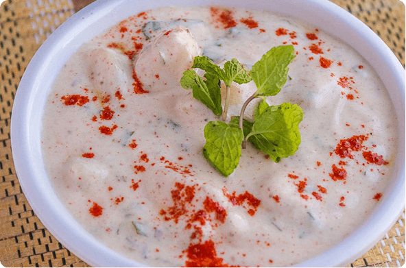 Potato Raita