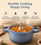 Healux blue sauce pot — product view 4