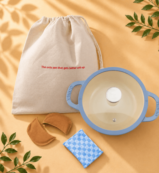 Healux blue sauce pot — product view 7